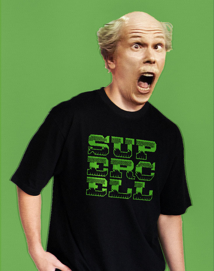 Petscii Logo for Supercell